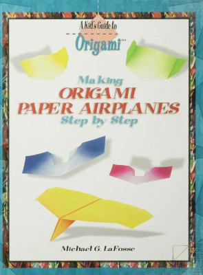 Making origami paper airplanes step by step