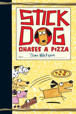 Stick Dog #3 : Stick Dog chases a pizza