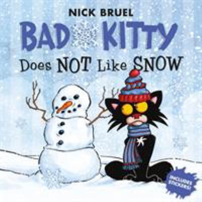 Bad Kitty does not like snow