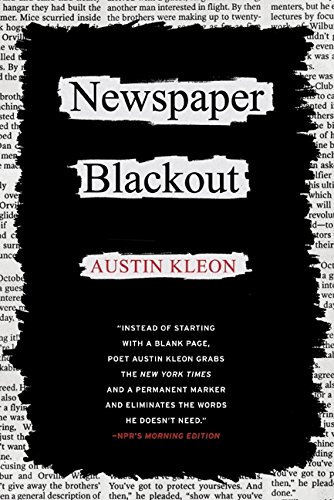 Newspaper blackout