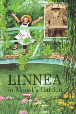 Linnea in Monet's garden.