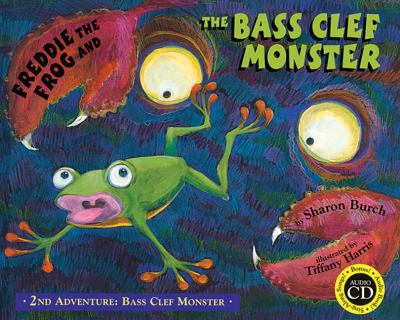 Freddie the frog and the bass clef monster