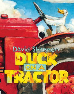 Duck on a tractor