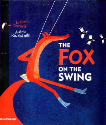 The fox on the swing