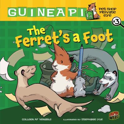 The ferret's a foot