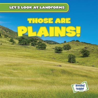 Those Are Plains!