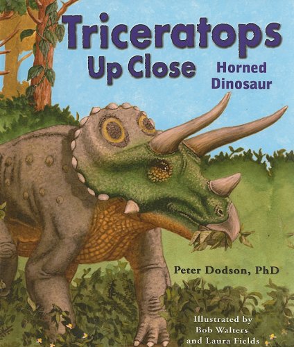 Triceratops up close : horned dinosaur