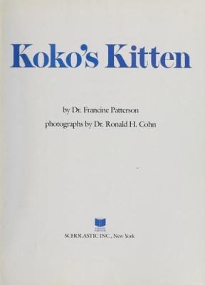 Koko's kitten