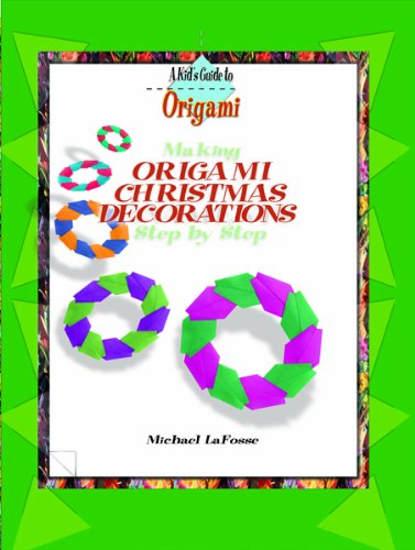Making origami Christmas decorations step by step