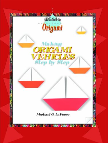 Making origami vehicles step by step
