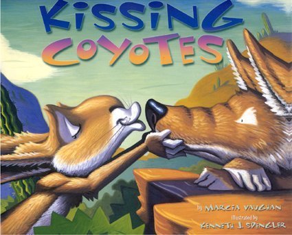 Kissing coyotes