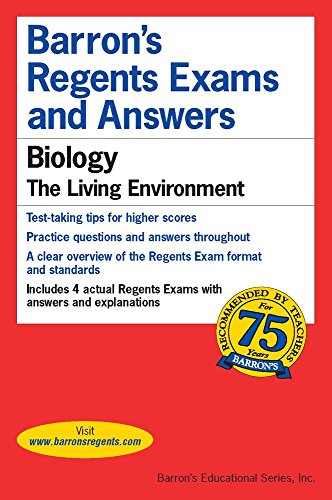 Barron's regents exams and answers; Biology the Living Environment