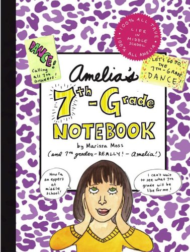 Amelia's 7th-grade notebook