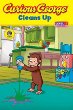 Curious George cleans up.