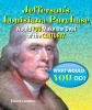 Jefferson's Louisiana Purchase : would you make the deal of the century?