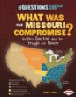 What was the Missouri Compromise? : and other questions about the struggle over slavery