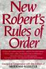 New Robert's rules of order.