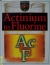 Actinium to fluorine.