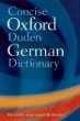 Concise Oxford-Duden German dictionary : German-English, English-German