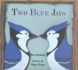 Two blue jays