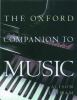 The Oxford companion to music