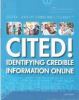 Cited! : identifying credible information online