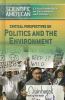 Critical perspectives on politics and the environment