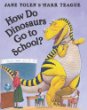 How do dinosaurs go to school?