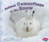Animal camouflage in the snow