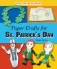 Paper crafts for St. Patrick's Day