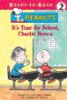 It's time for school, Charlie Brown