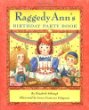 Raggedy Ann's birthday party book