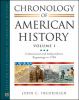 Chronology of American history