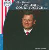 What does a Supreme Court justice do?