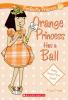 Orange princess has a ball