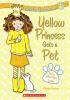 Yellow princess gets a pet