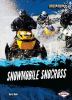 Snowmobile snocross