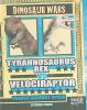 Tyrannosaurus rex vs. Velociraptor : power against speed