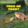 Frog or toad?