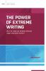 The power of extreme writing : how do I help my students become eager and fluent writers?