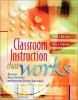 Classroom instruction that works : research-based strategies for increasing student achievement