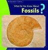 What do you know about fossils?