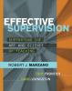 Effective supervision : supporting the art and science of teaching