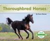 Thoroughbred horses