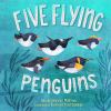 Five flying penguins