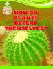 How do plants defend themselves?