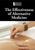 The effectiveness of alternative medicine