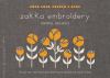 Zakka Embroidery : simple one- and two-color embroidery motifs and small crafts
