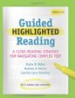 Guided highlighted reading : a close-reading strategy for navigating complex text