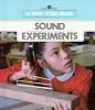Sound experiments